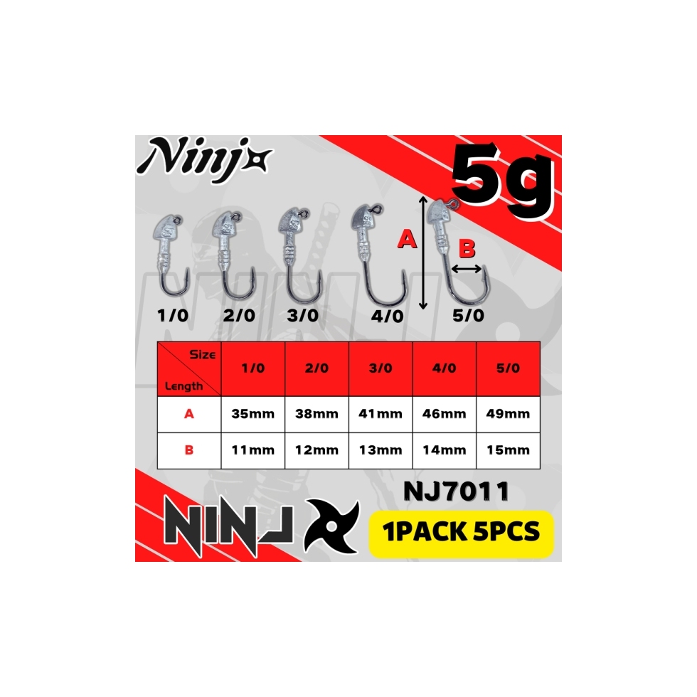 NJ7011 NINJ Jig Head