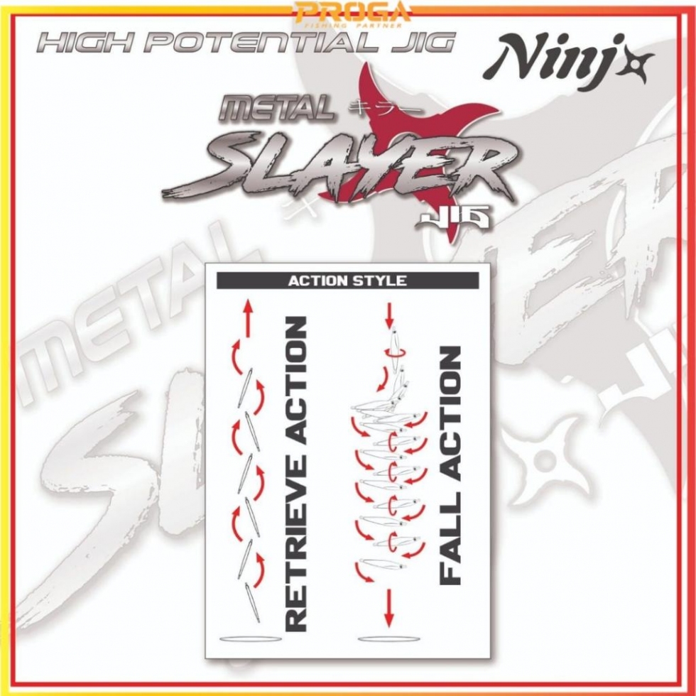 NJ5501 NINJ+ SLAYER JIG 40G/60G/80G/100G