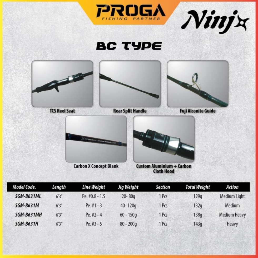 NINJ SHINIGAMI HOLLOW ROD[X CONCEPT JAPAN TECHNOLOGY]